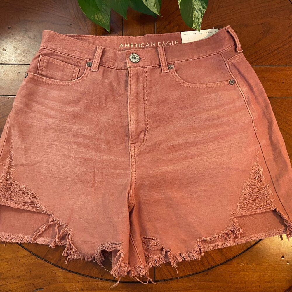 NWT American Eagle Highest Rise Mom Short